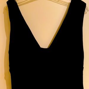 Vera Wang size 10 long black dress - unworn